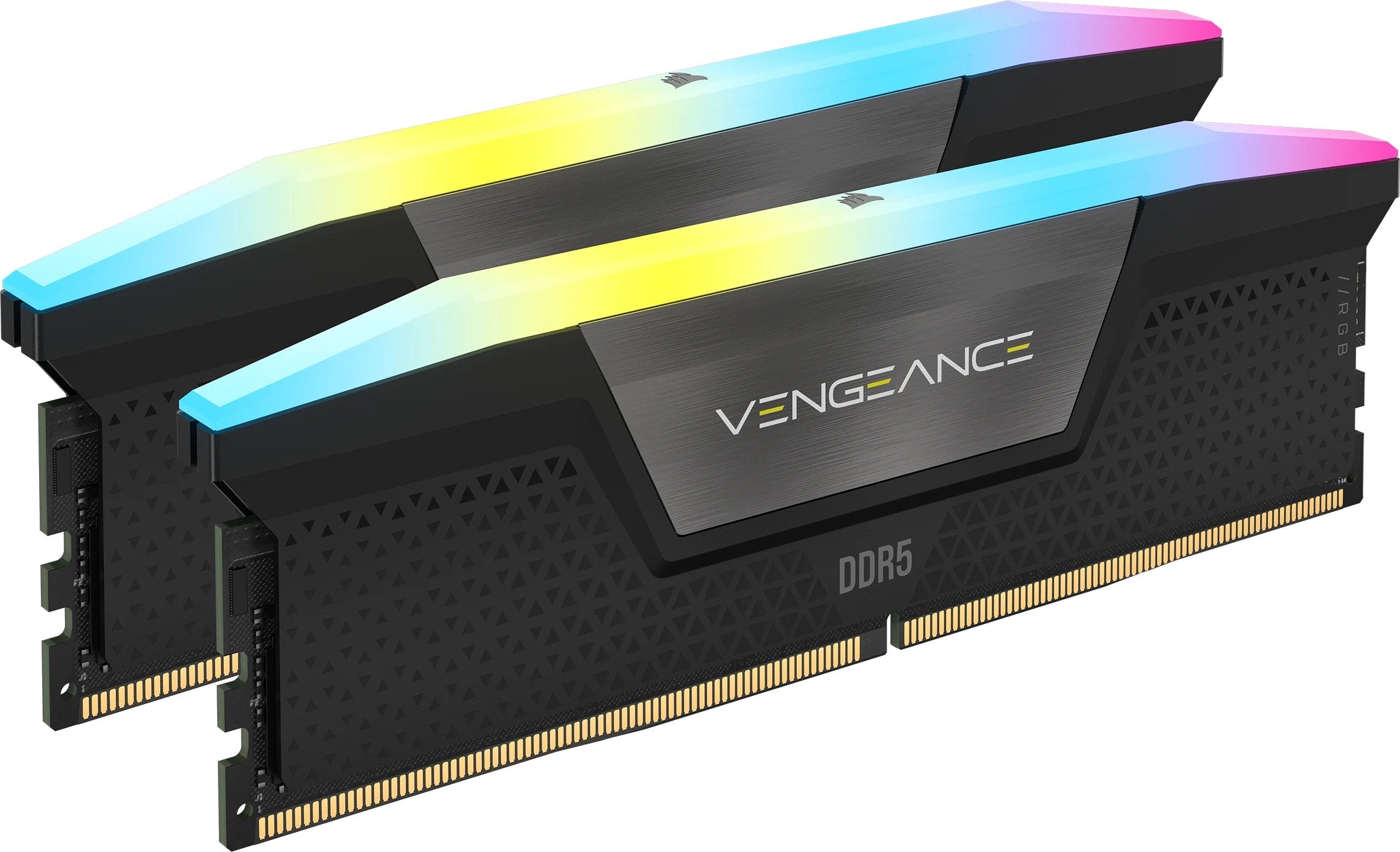 Memoria Kit Ddr5 16gb(2x8gb) Pc5-41600 5200mhz Corsair Vengeance Rgb Black Cl40