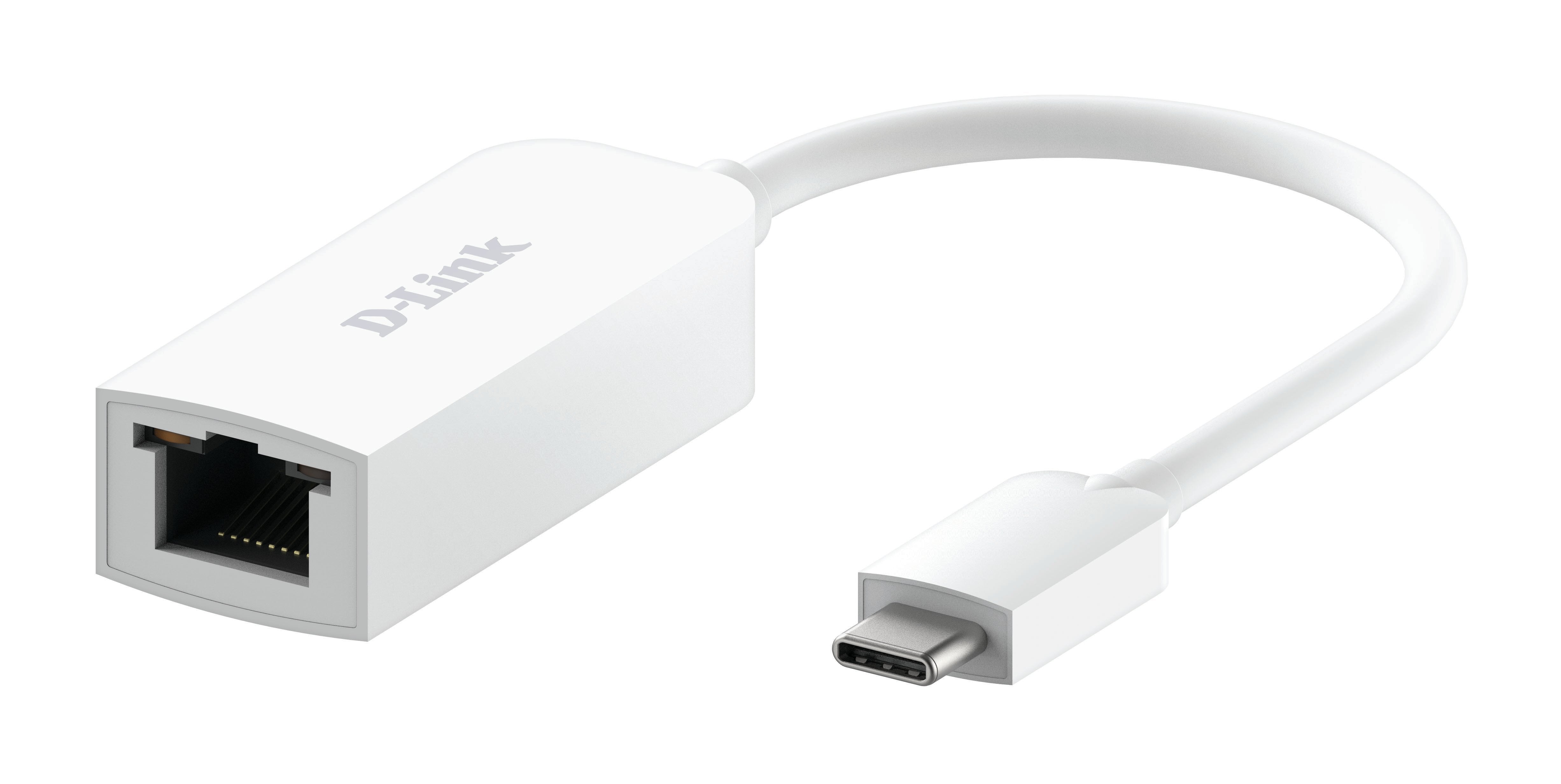Adaptador Usb Tipo-C Rj45 D-Link Dub-E250 2500 Mbps