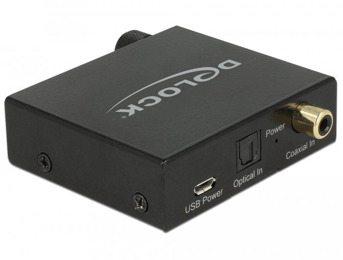 Delock Conversor De Audio Digital A Hd Analogico Con Amplificador De Auriculares