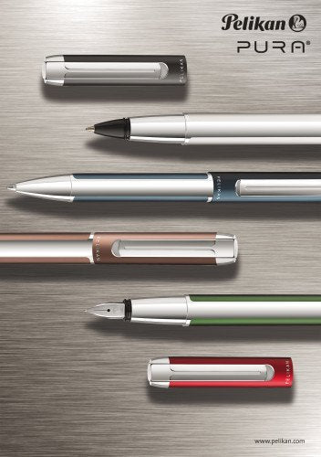 Pelikan Pura R40 Bolígrafo Cilíndrico Negro