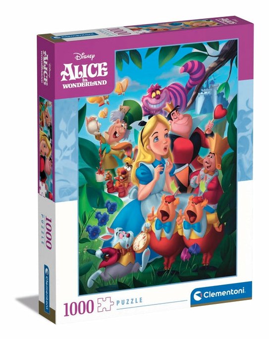 Clementoni Puzzle 1000el Alicja W Krainie Czarów 39673