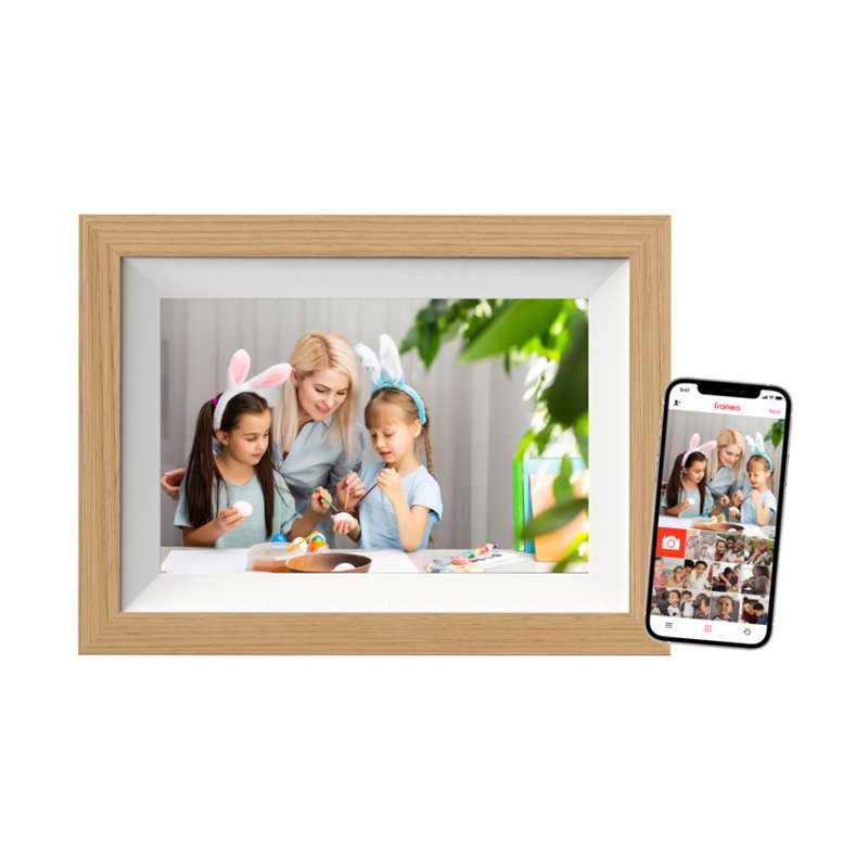 Braun Digiframe 10w Wifi Buche 25,7cm (10,1 )
