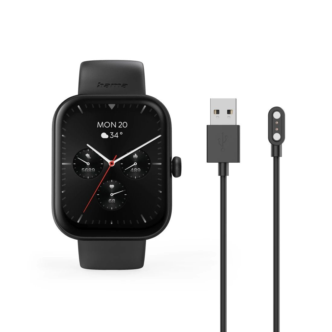 Hama Fit Watch 5000 Negro
