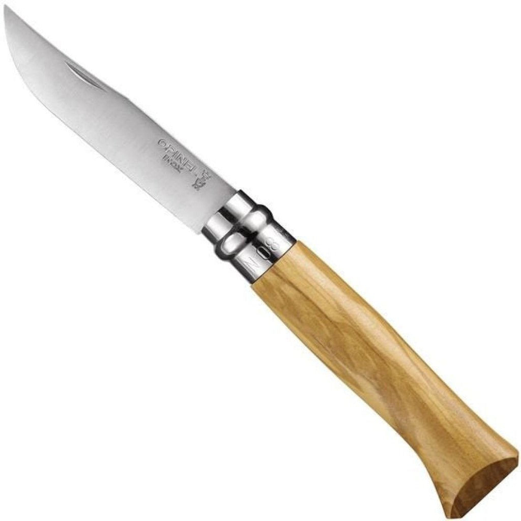 Opinel Pocket Knife No. 08 Olive Wood