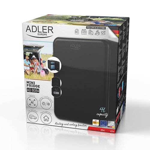 EAN 5903887809092 - Adler AD 8084 frigorífico Portátil (colocación) 4 L Negro imagen 10
