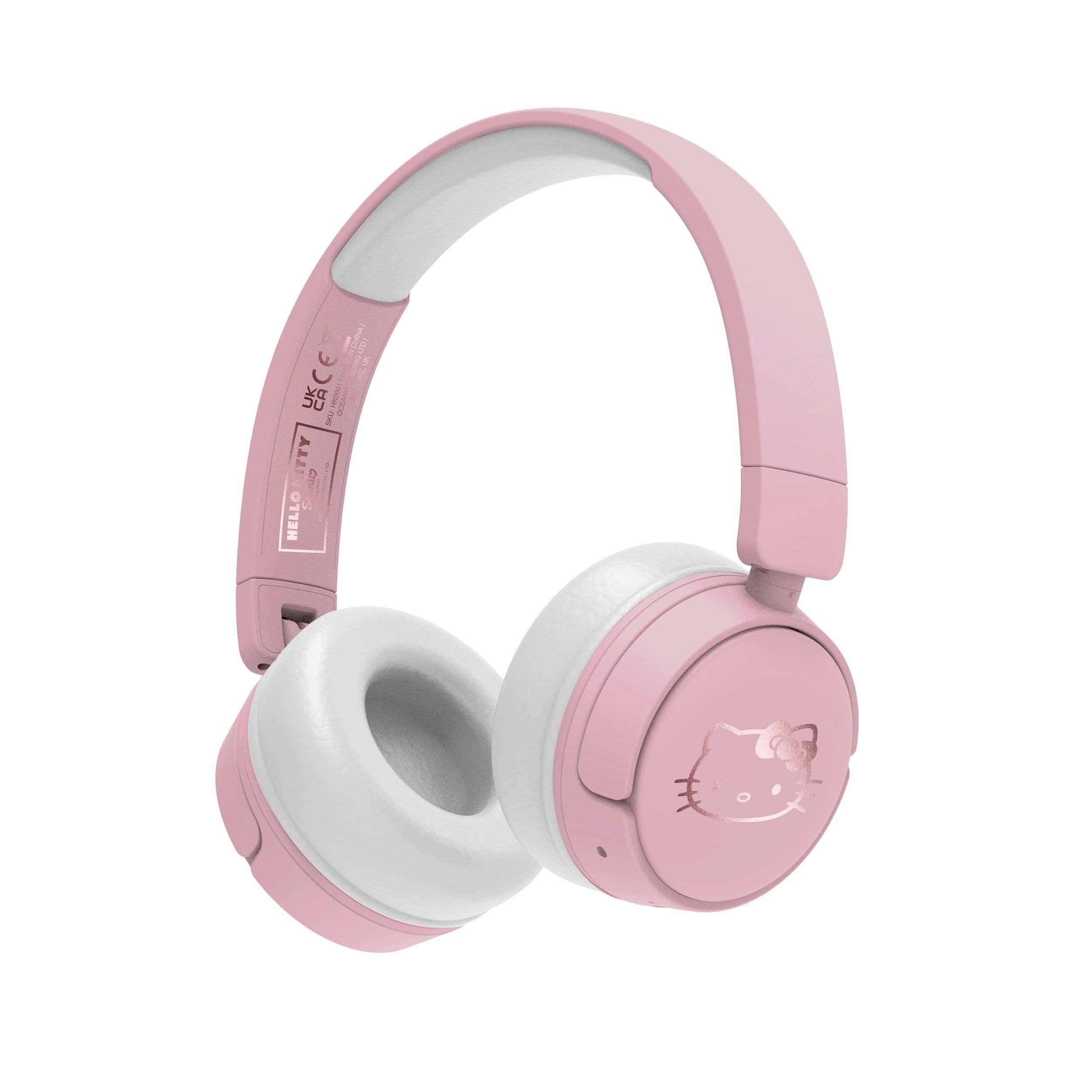 Auriculares Inalambricos Infantiles Rose Gold Hello Kitty