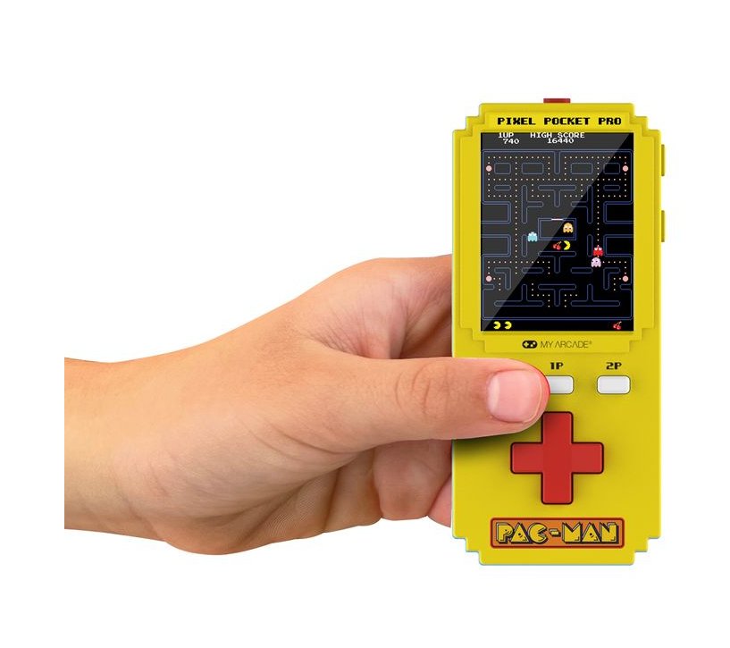 My Arcade Pixel Pocket Pro Pac-Man Videoconsola Portátil 5,08 Cm (2") Amarillo, Negro