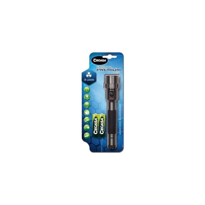 Cegasa Personal Premium Linterna 20lm - Fabicada En Aluminio Anodizado - Resistencia A Golpes Y Humedad - Funciona Con