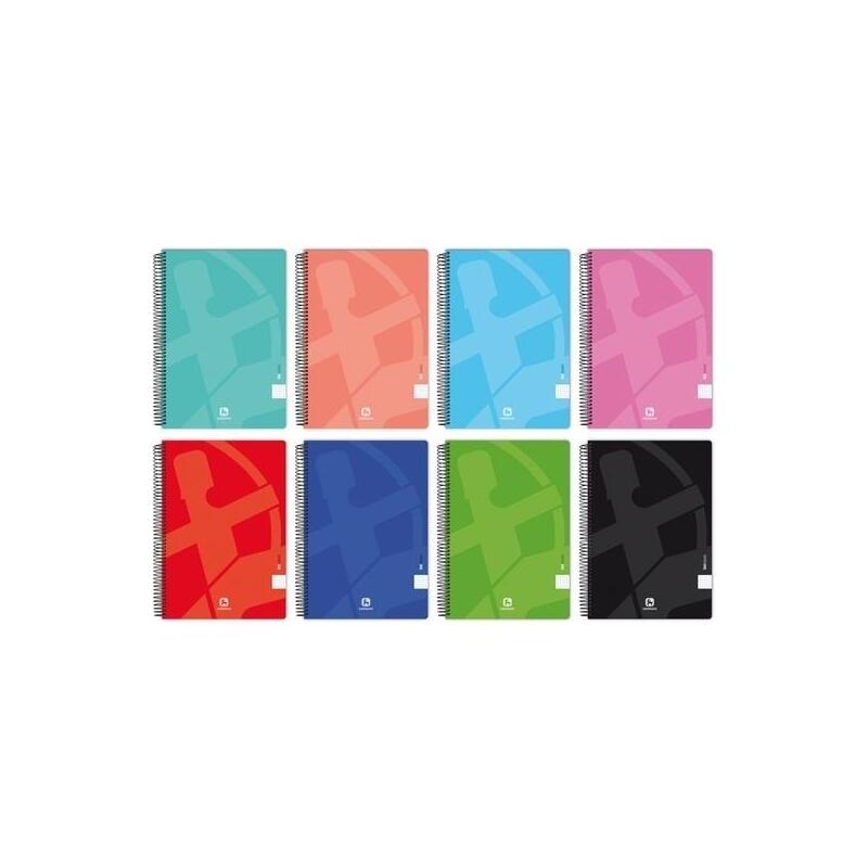 Centauro Cuaderno Tapa Blanda 01-Uniclasic 80h Pauta 3,5mm Colores Surtidos