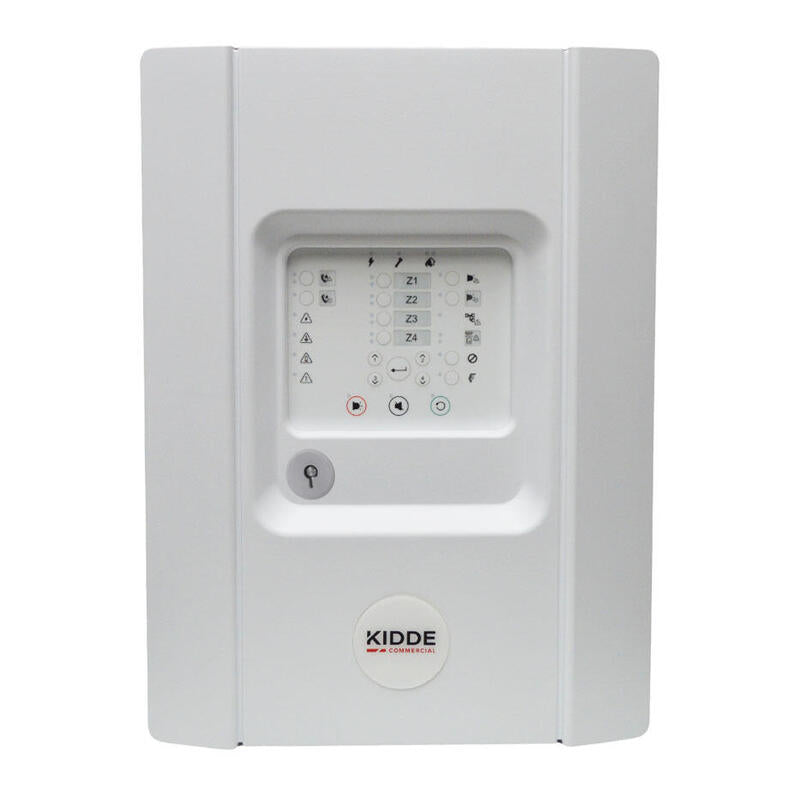 Central De Incendios Convencional 4 Zonas. 32 Dispositivos Por Zona. 4 Salidas De Relé Supervisadas