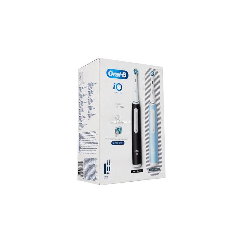 Cepillo De Dientes Oral-B Oral-B Io Series 3n Duo, Eléctrico Negro/Azul