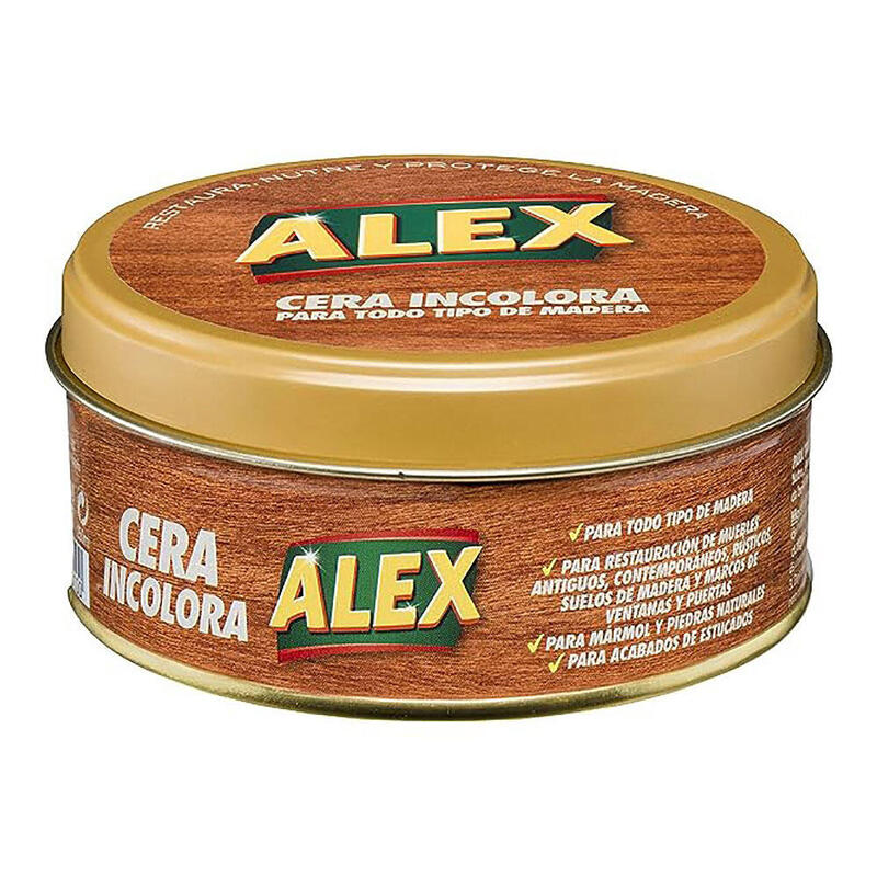 Cera Alex Lata Incolora Para Madera 200ml