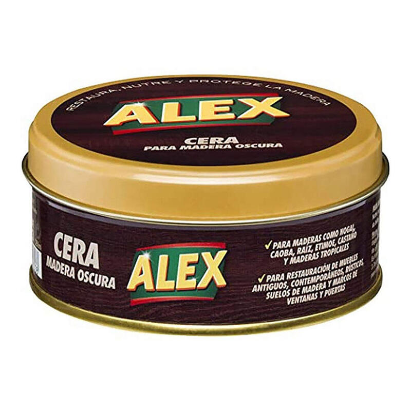 Cera Alex Oscura Lata Para Madera 200ml