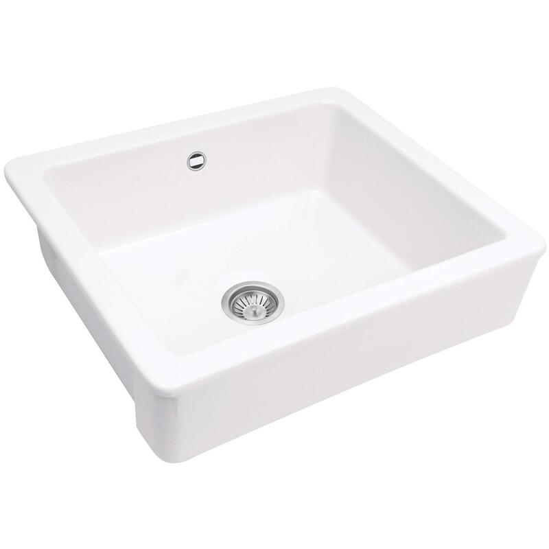 Ceramic Sink 1-Bowl Farmhouse