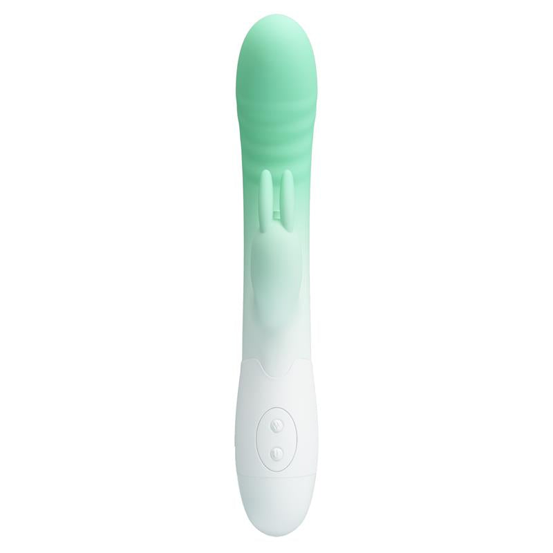 Pretty Love - Cerberus Vibrador Rabbit 3o Vibraciones Verde