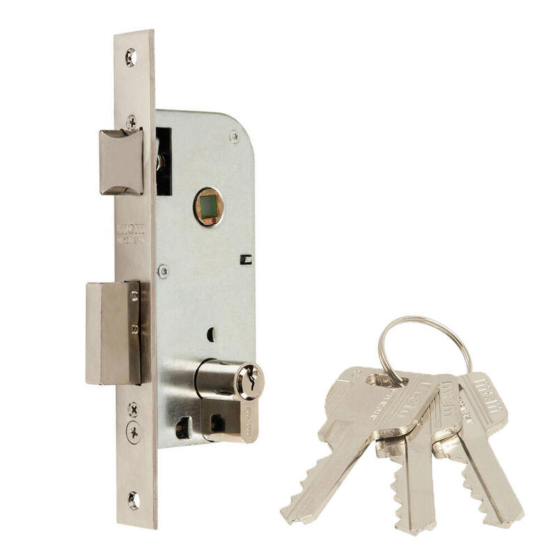 Cerradura De Embutir 1 Punto 1301-140a311 Mcm