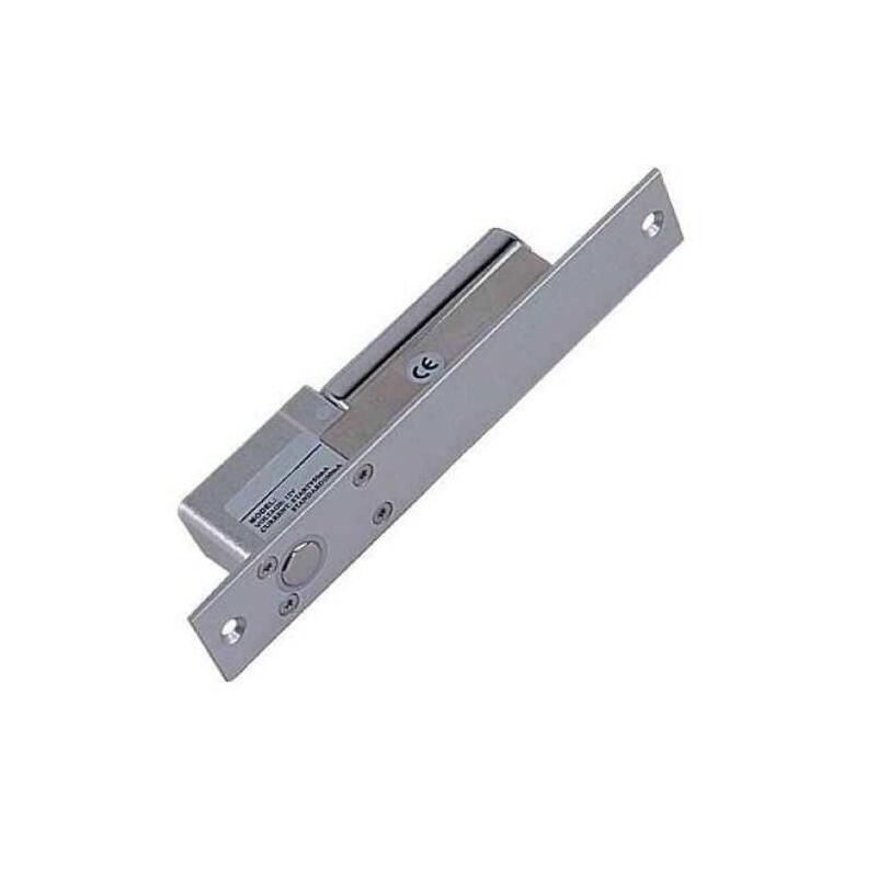 Cerradura Electromagnética Para Puerta. Con Cierre Tipo Bulón Nc: Normalmente Cerrado Retención 800kg