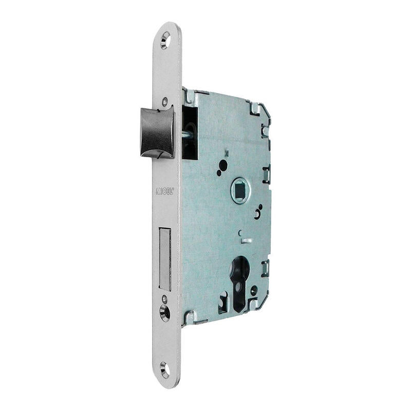 Cerradura Embutir C/R Cre03 60/47 Mm Níquel Satinado