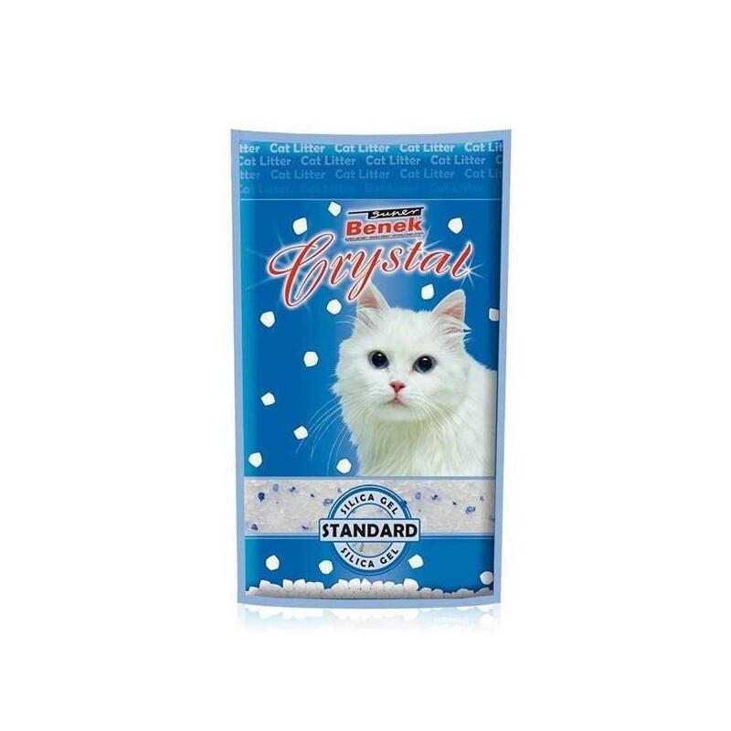 Certech Super Benek Crystal Standard Natural - Cat Litter Non-Clumping 3.8 L