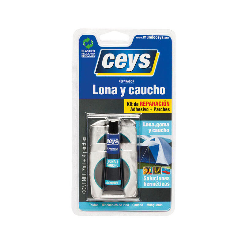 Ceys Reparador Lona Y Caucho Blister 7ml 6unid. 505017