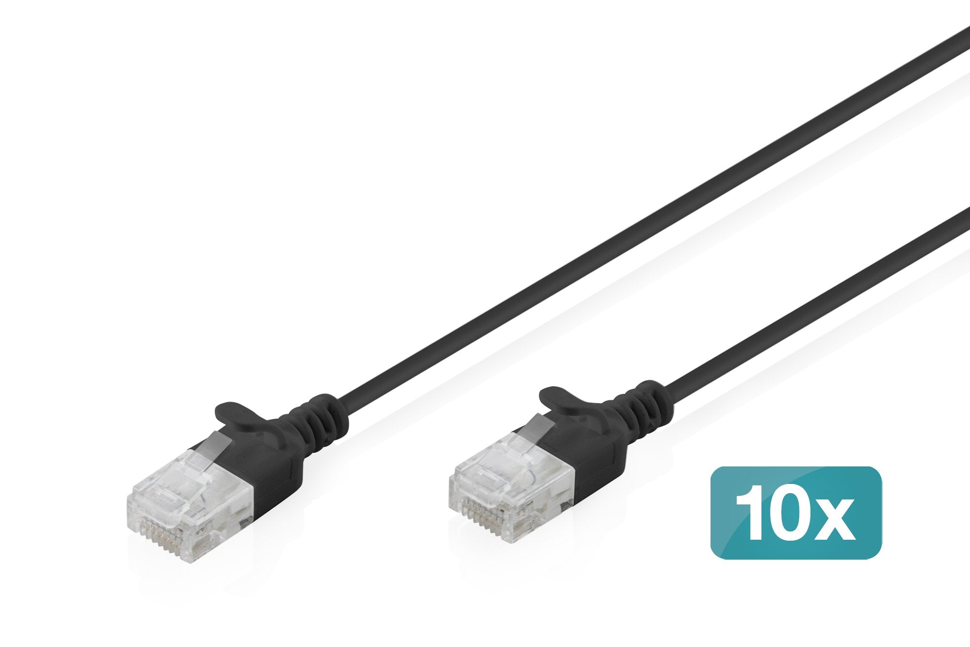 EAN 4016032507727 - Digitus DK-1618-030S-BL-10 cable de red Cat6 U/UTP (UTP) imagen 1