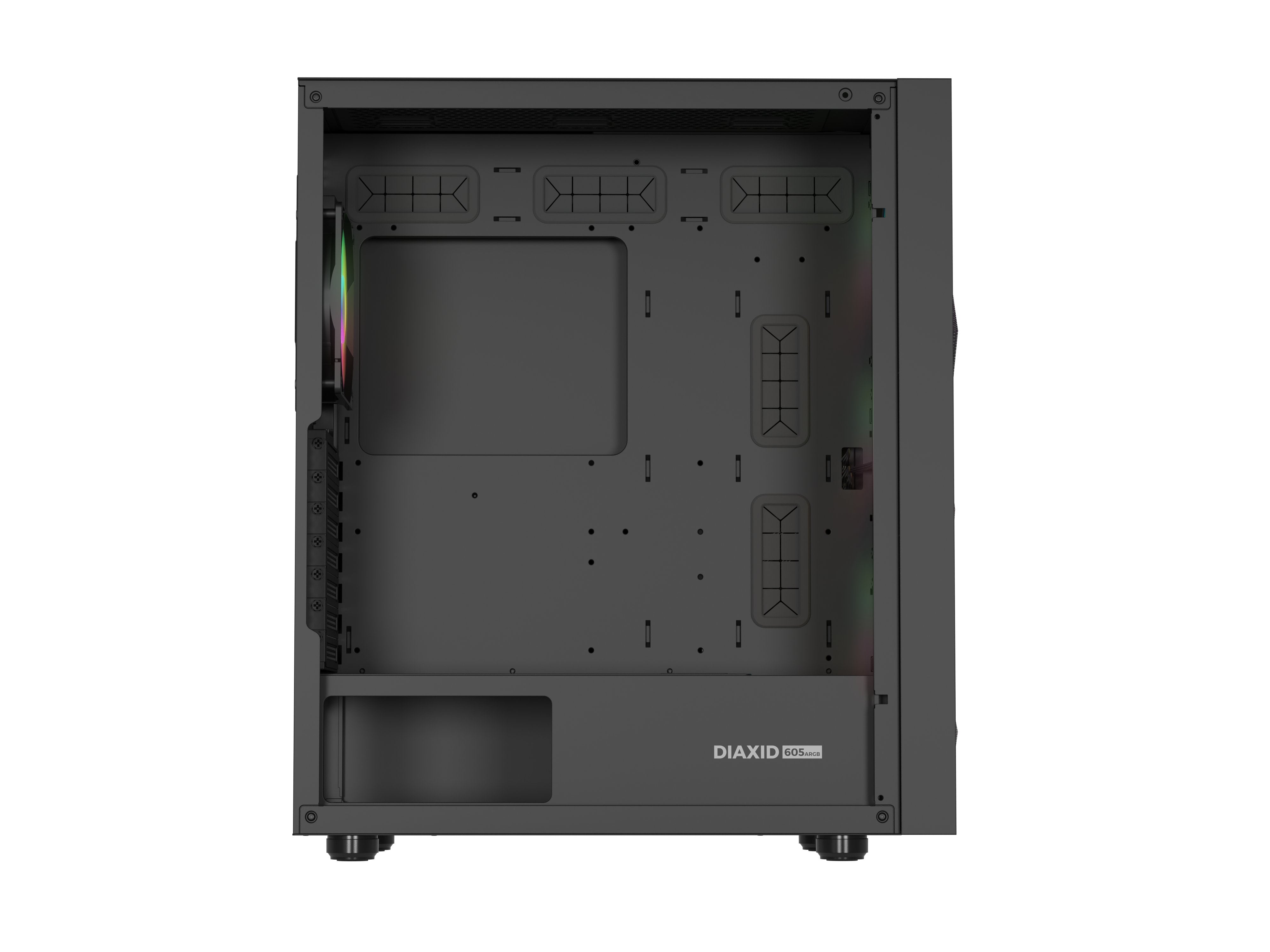 EAN 5901969444537 - GENESIS Diaxid 605 ARGB Midi Tower Negro imagen 11