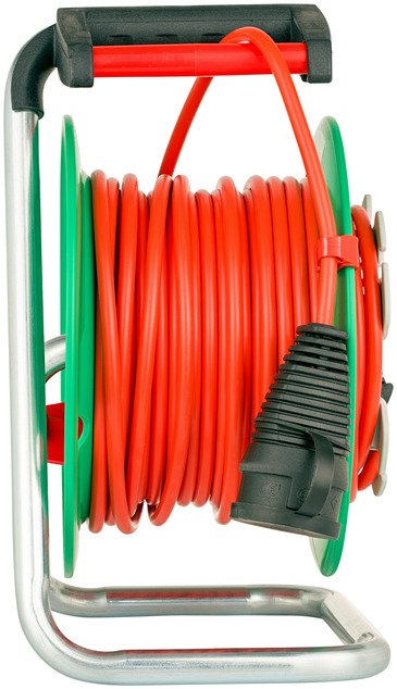 EAN 4007123667550 - Brennenstuhl 1098550001 base múltiple 23 m 1 salidas AC Exterior Verde, Naranja imagen 3