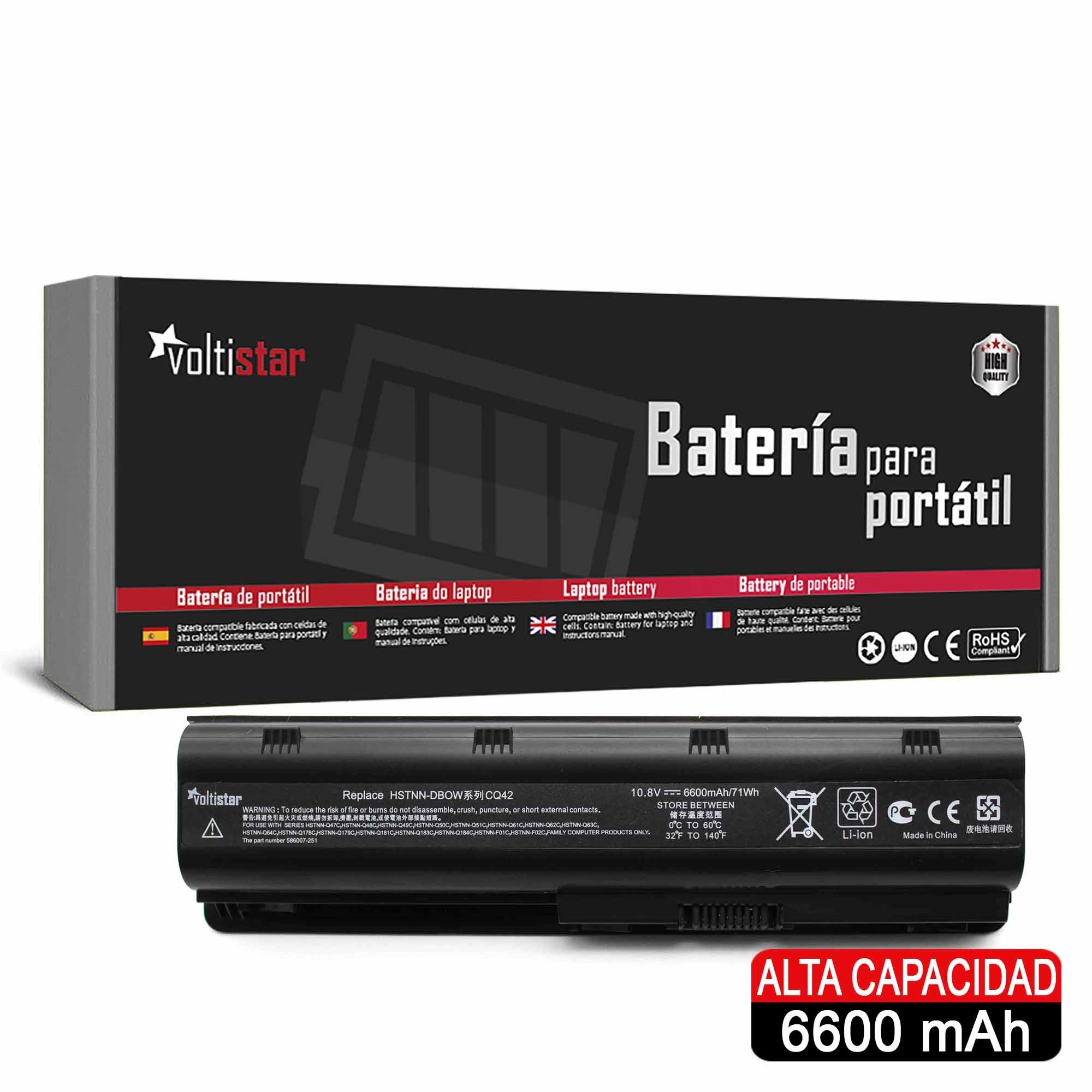 EAN 8435597410123 - VOLTISTAR BATHPG62-9 refacción para laptop Batería imagen 1