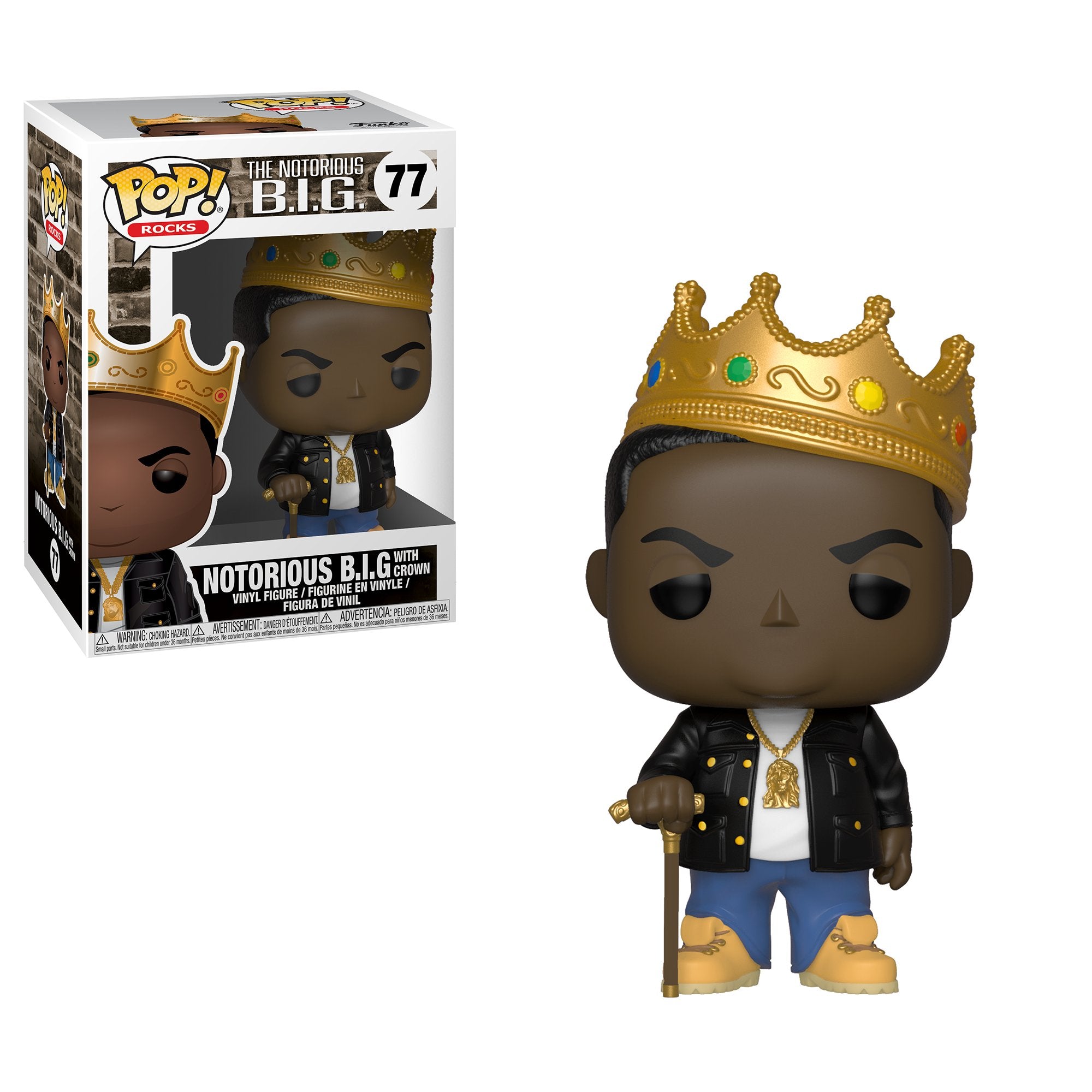 Funko Pop Rey Notorius B.I.G 77 - The Notorious Big - 889698315500