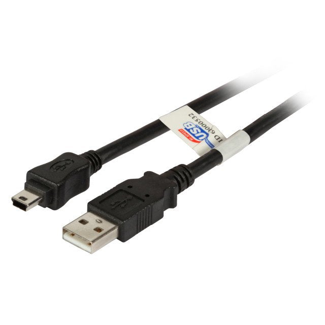 Efb Elektronik Usb 2.0 A / Mini B 3m Cable Usb Usb A Mini-Usb B Negro