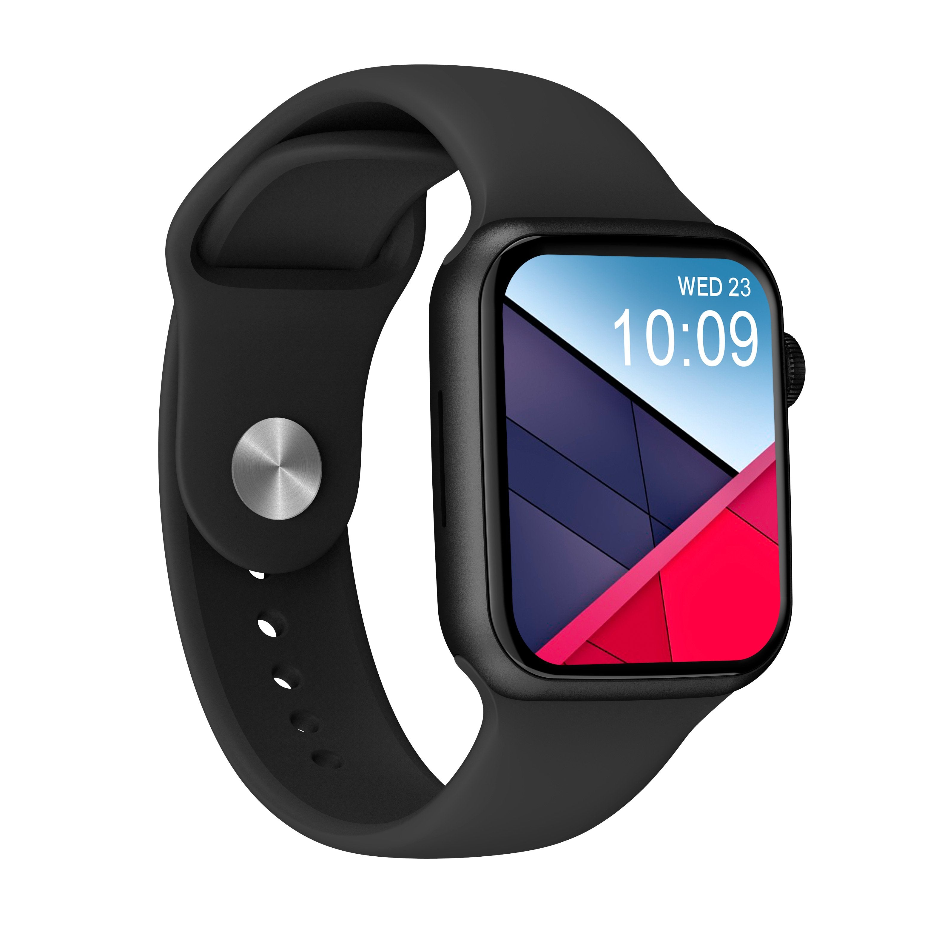 Smartwatch Dcu Colorful 2 Negro+Azul Marino 1.91