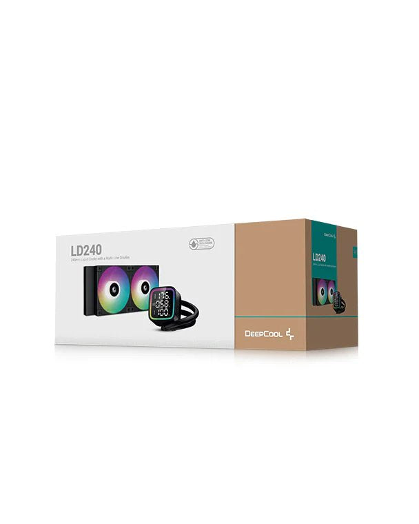 Deepcool Ld240 Liquid Cooler, Black