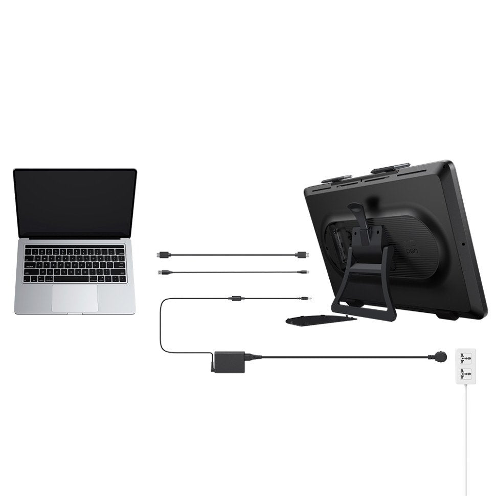 EAN 850047528476 - XPPen Artist 24 Pro (Gen 2) 4K tableta digitalizadora Negro 5080 líneas por pulgada 526 x 296 mm USB/Bluet imagen 8