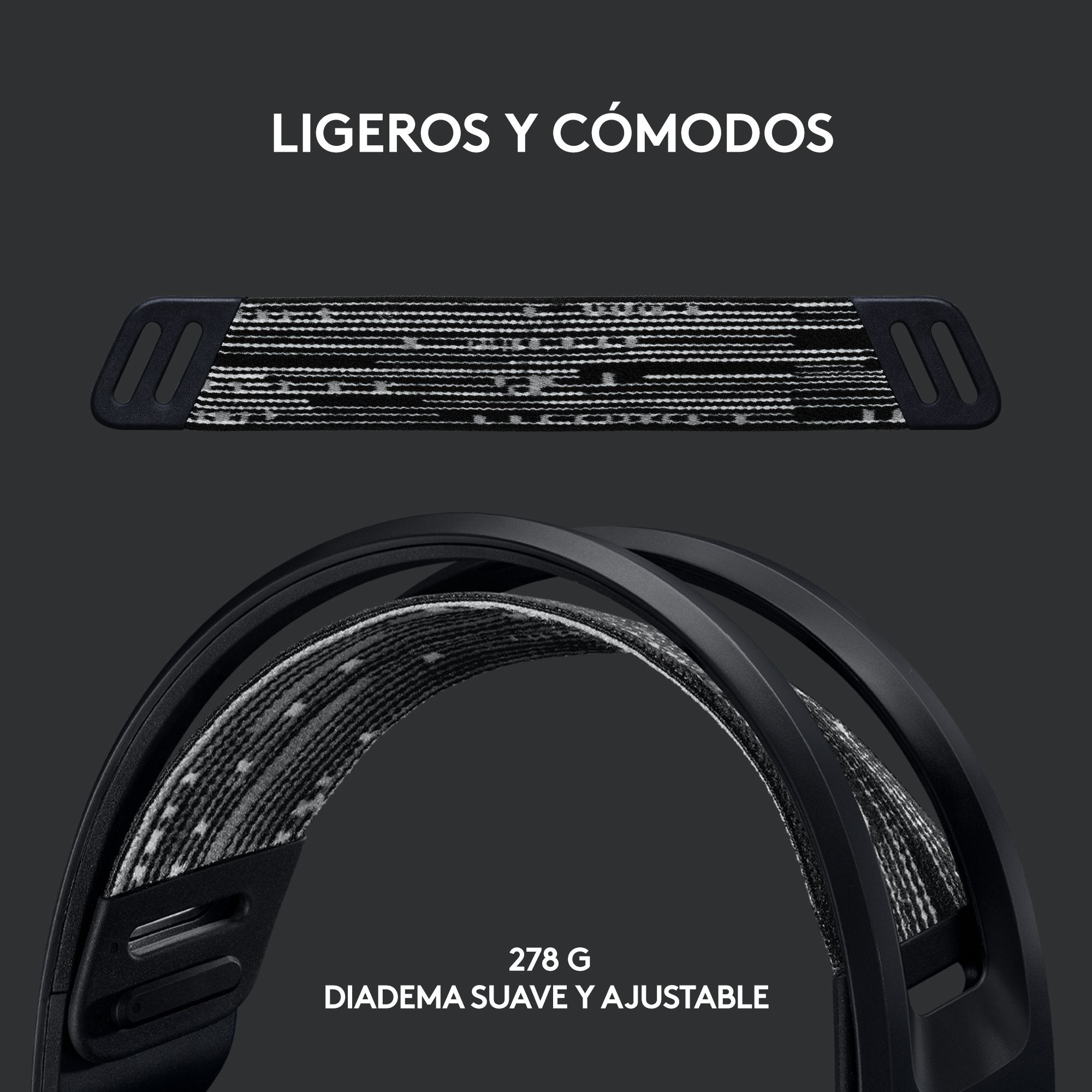 EAN 5099206088719 - Logitech G 981-000864 auricular y casco Auriculares Inalámbrico Diadema Juego Negro imagen 7