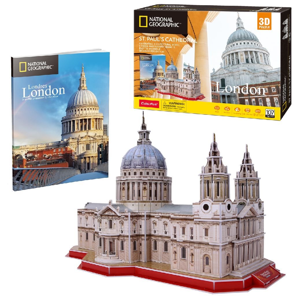 Cubicfun Puzzle St. Paul National Geographic