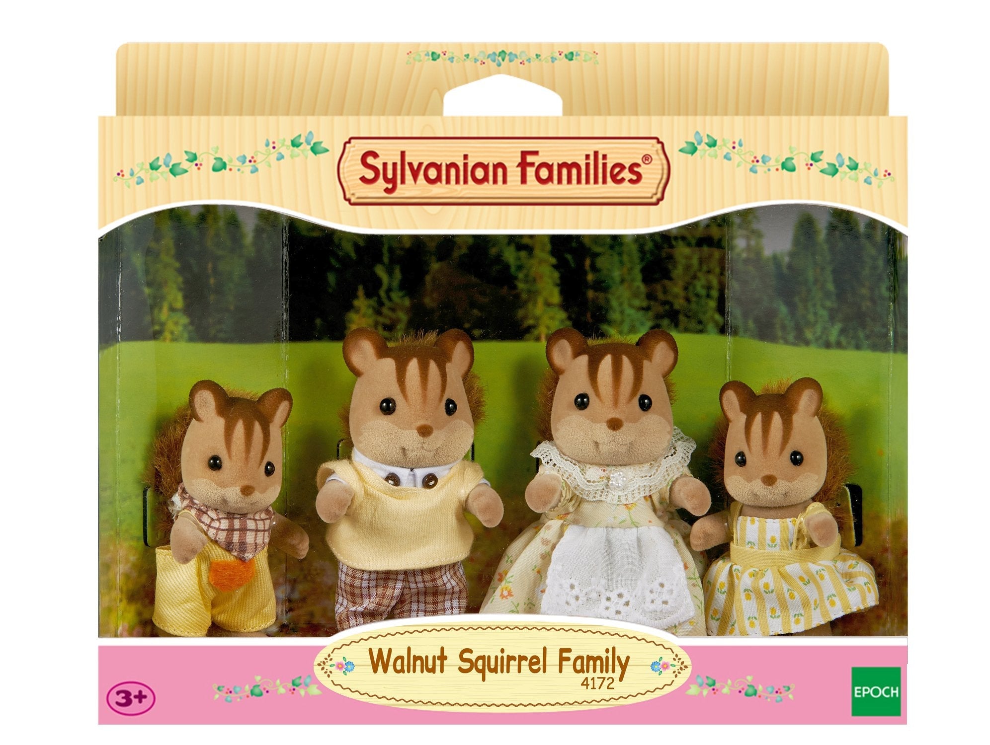 Epoch Sylvanian Families - Walnuss Eichhörnchen Familie L4172