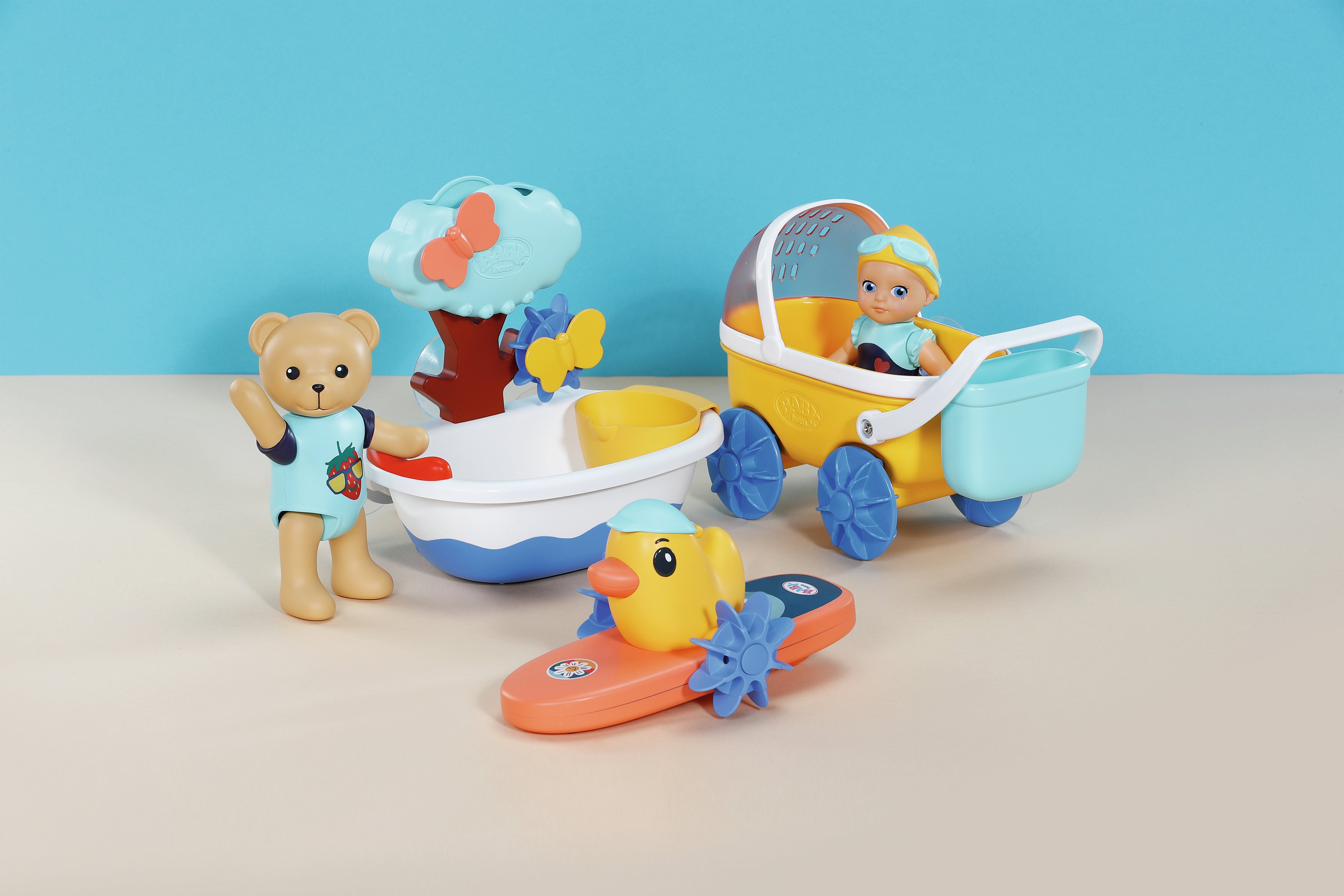 EAN 4001167837146 - BABY born Splish Splash Surfing Berta Animales de juguete para el baño Multicolor imagen 9
