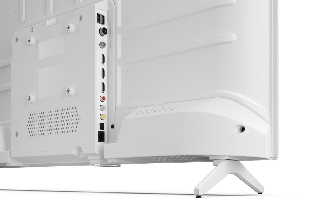Sharp 32fh2ew Sin Marco Android Hd Ready De 32" (81 Cm), Asistente De Google, Blanco