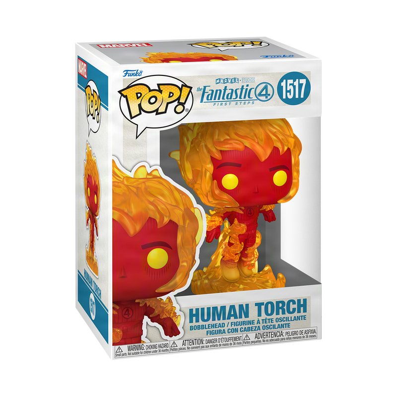 EAN 0889698835862 - FUNKO POP! Human Torch (Fantastic Four: First Steps) imagen 2