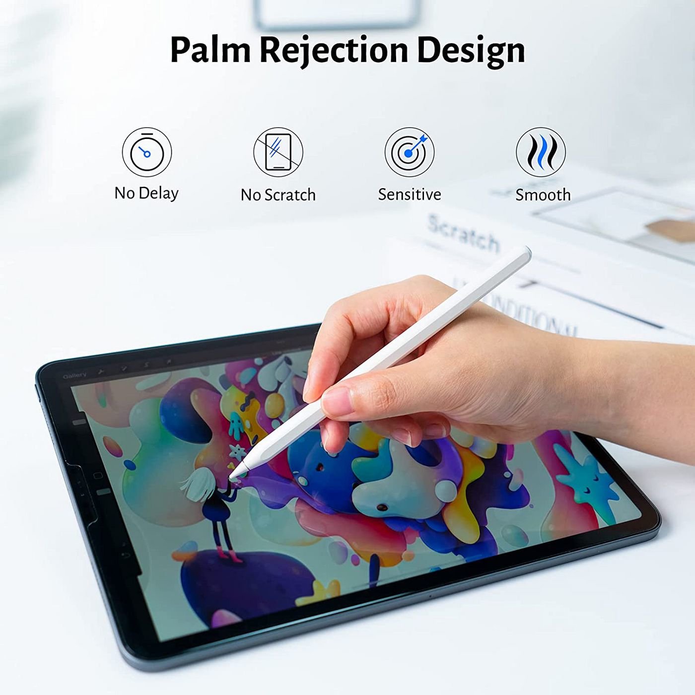 Estuff Es68900010-Bulk Lápiz Digital 14 G Blanco