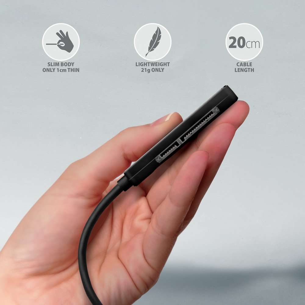 EAN 8595247907455 - Axagon ADSA-FP2C USB-C 5Gbps - SATA 6G, 2.5 SSD/HDD SLIM adapter - Adapter - Digital/Daten tarjeta y adap imagen 4