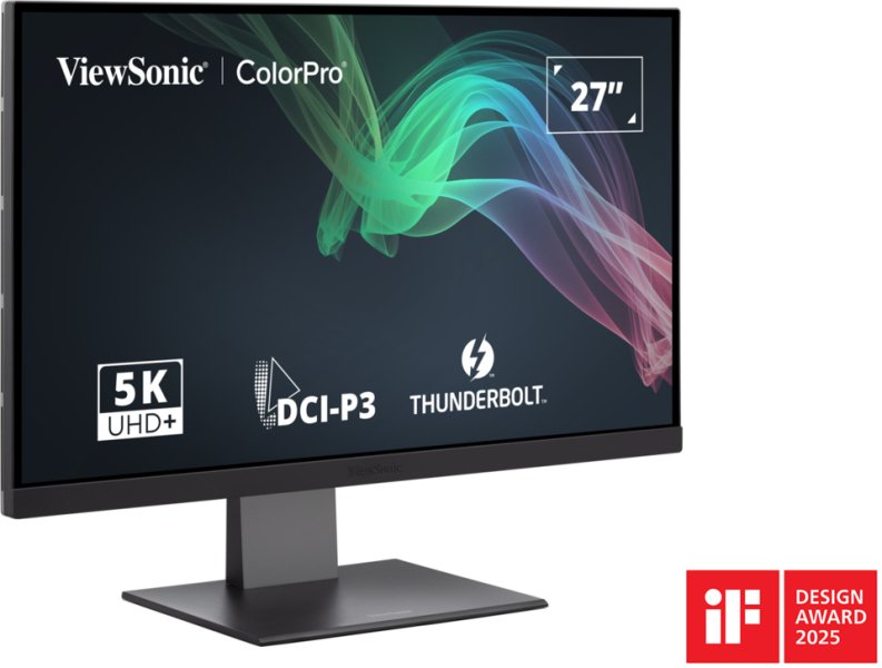 Monitor Viewsonic Vp2788-5k 27" 5120 X 2880 Pixeles 5k Ultra Hd Led Negro Vp2788-5k