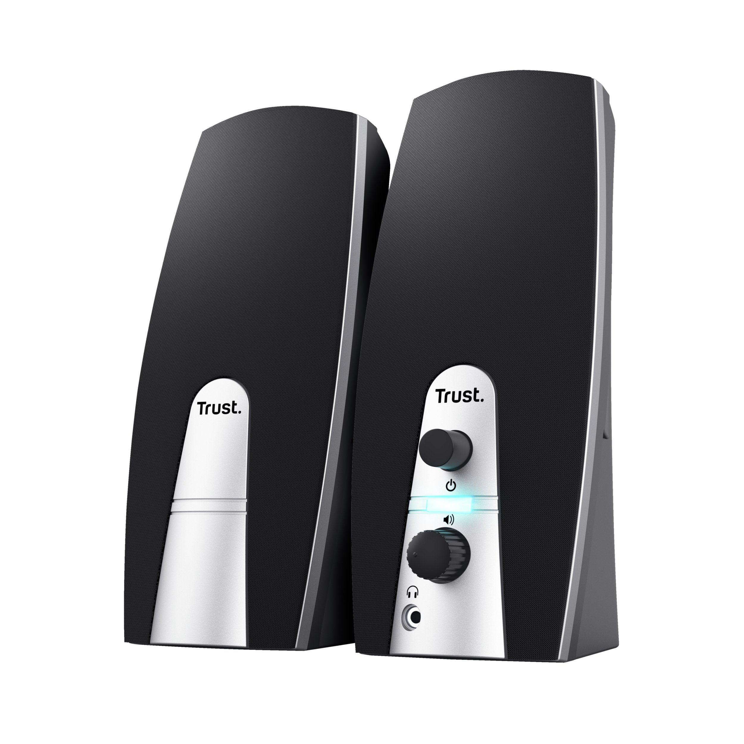 EAN 8713439246605 - Trust 24660 conjunto de altavoces 5 W PC/ordenador portátil Negro, Metálico 2.0 canales imagen 1