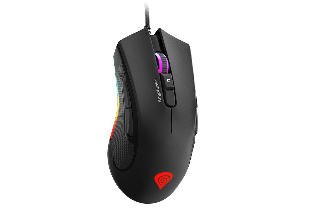 Natec Genesis Krypton 800 Ratón Óptico 10200 Dpi Ambidextro