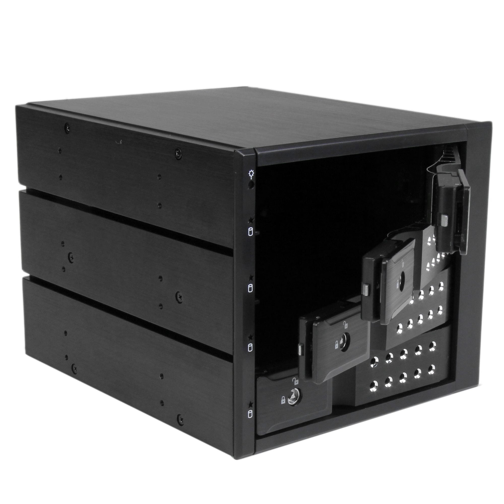 EAN 0065030859547 - StarTech.com HSB4SATSASBA panel bahía disco duro Negro imagen 3
