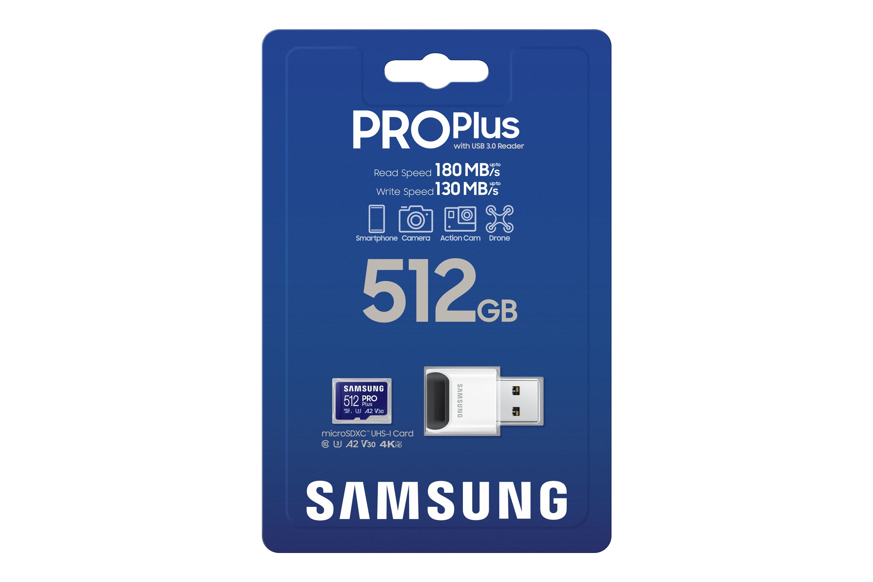 EAN 8806094780680 - Samsung MB-MD512S 512 GB MicroSDXC UHS-I Clase 10 imagen 7