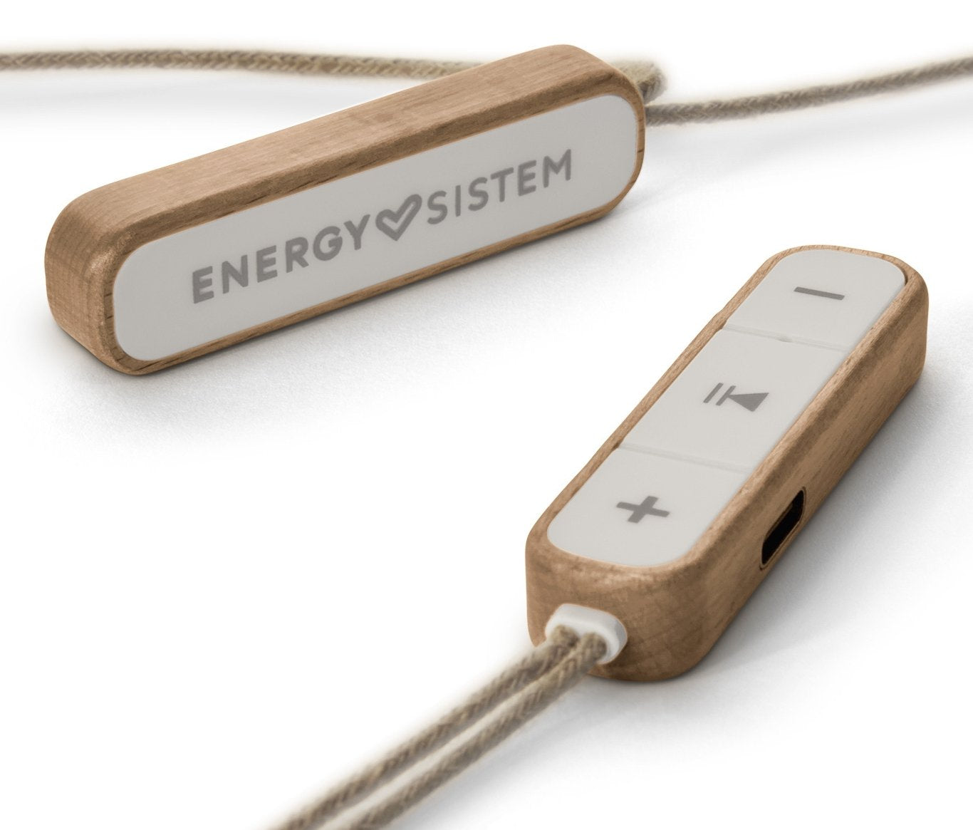 Auriculares Micro Energy Sistem Eco Bt Beech Wood
