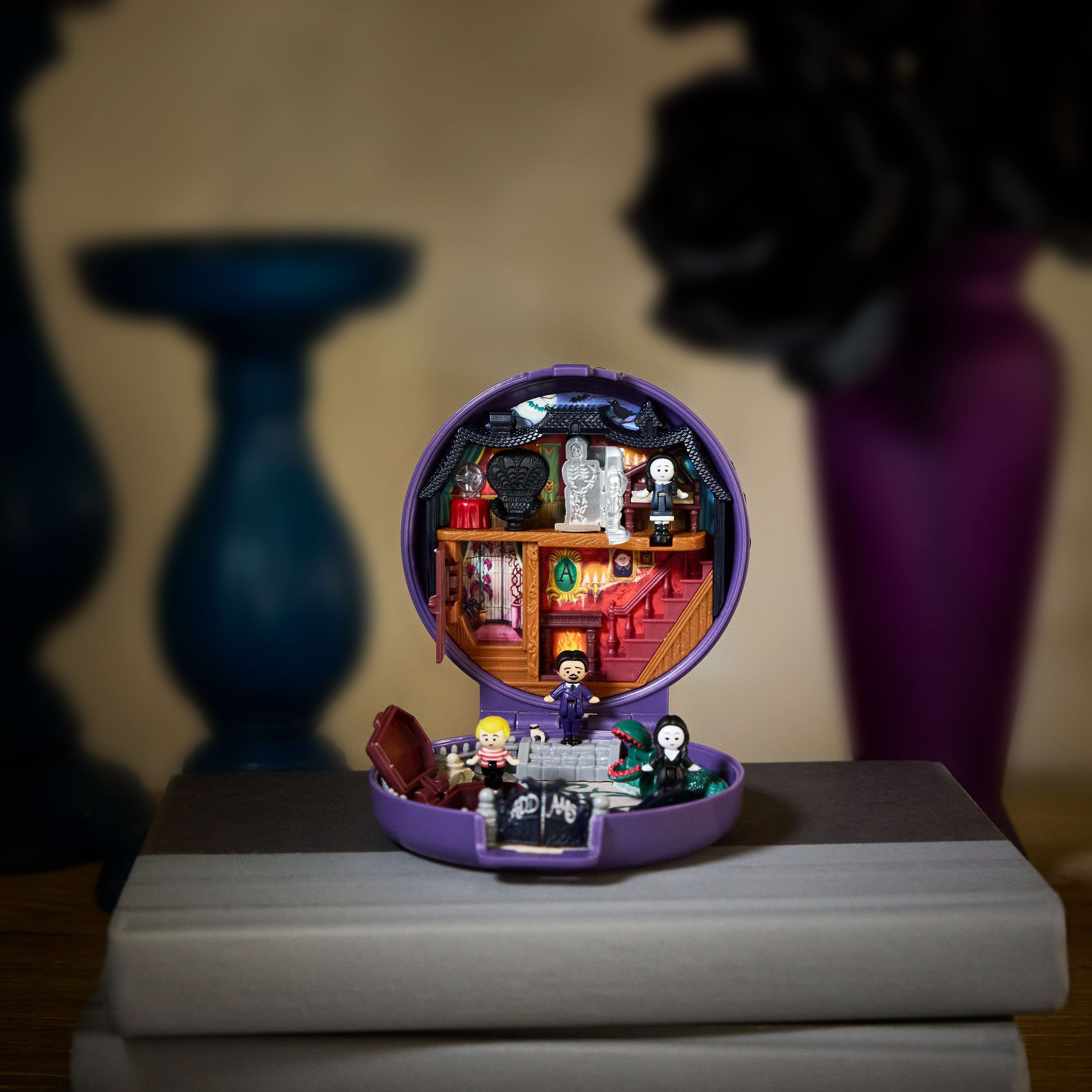 Zestaw Kolekcjonerski Polly Pocket Rodzina Adamsów