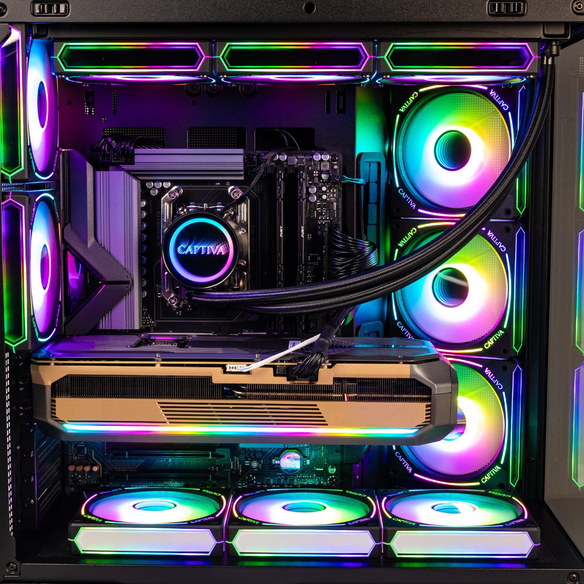 EAN 4046373890837 - CAPTIVA Highend Gaming R89-083 AMD Ryzen™ 7 9800X3D 32 GB DDR5-SDRAM 2 TB SSD NVIDIA GeForce RTX 5080 Win imagen 4