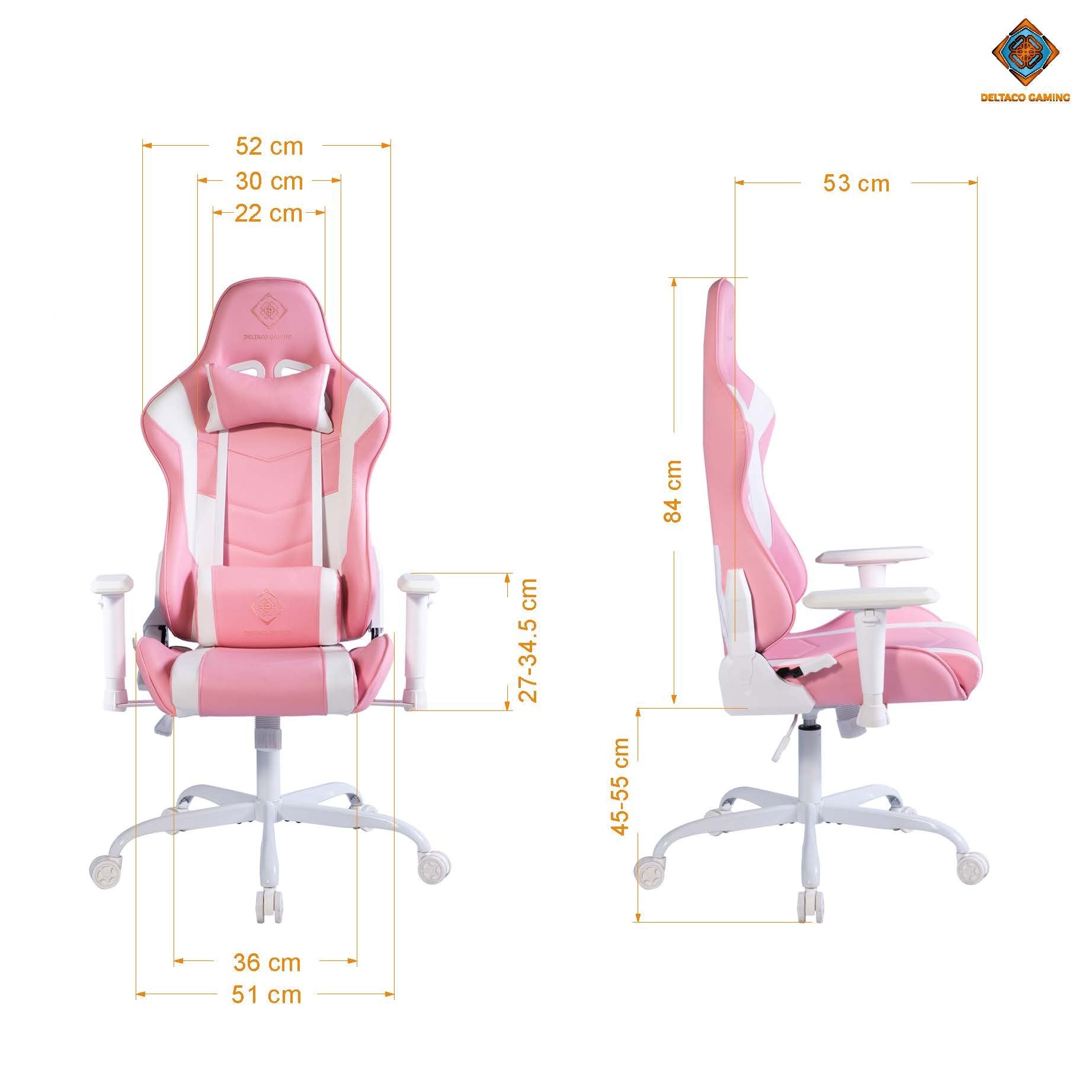 EAN 7333048057242 - Deltaco Gaming GAM-096-P silla para videojuegos Silla para videojuegos universal Asiento acolchado tapiza imagen 2